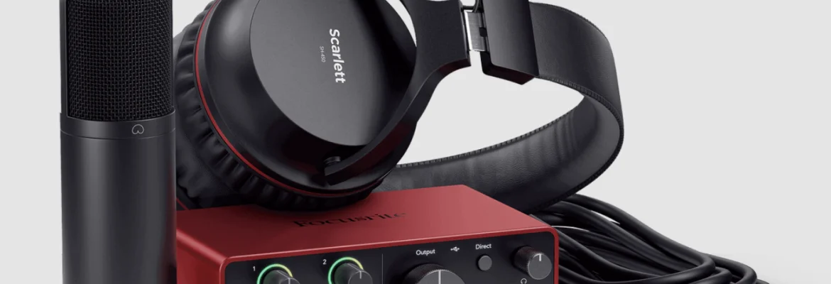 Ev Stüdyonuz İçin İdeal Çözüm: Scarlett Solo Studio Ses Kartı